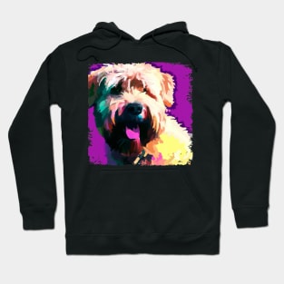 Soft Coated Wheaten Terrier Pop Art - Dog Lover Gifts Hoodie